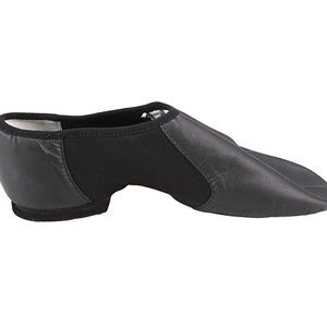 NEW Bloch Dance Neo-Flex Leather and Neoprene Slip On Split Sole Jazz Shoe. 6.5